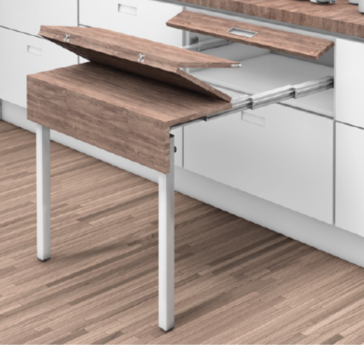 Extension Table with Folding Legs | 伸縮桌連雙脚