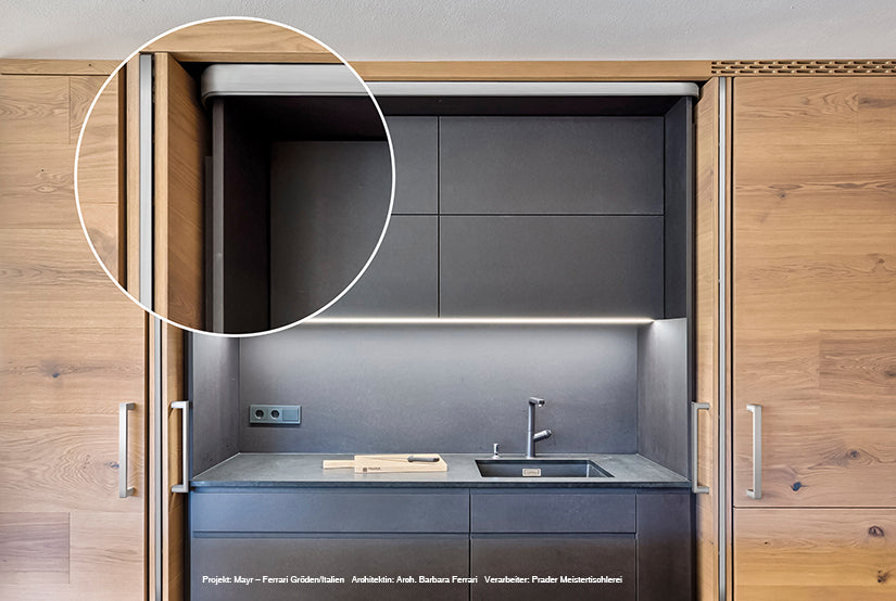 Bi-Fold Pivot Slide-In Pocket Doors 50kg | 雙扇收納式摺疊袋口移門 50kg