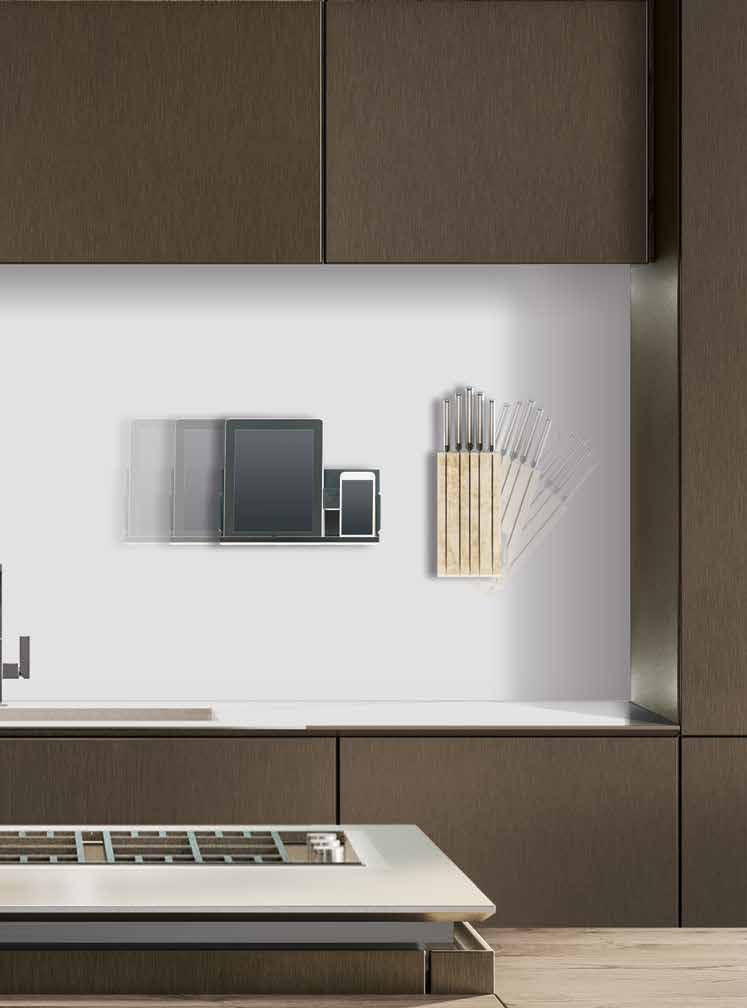 Magnetic Kitchen Panel with accessories | 厨房磁力背板連廚房配件