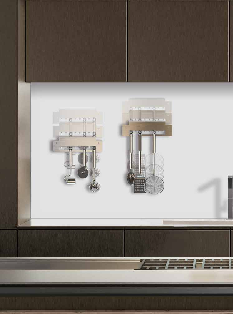 Magnetic Kitchen Panel with accessories | 厨房磁力背板連廚房配件