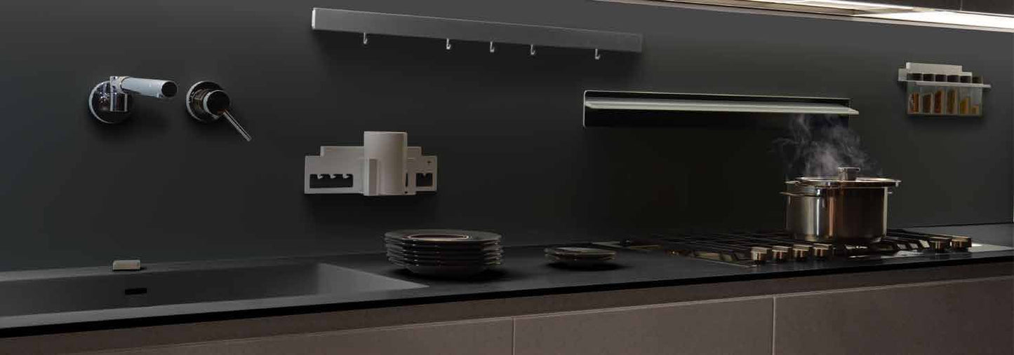 Magnetic Kitchen Panel with accessories | 厨房磁力背板連廚房配件