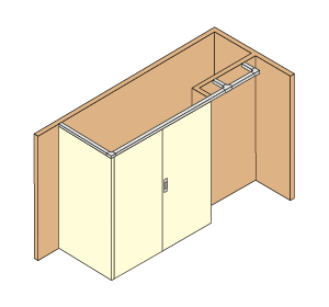 Stackable Parition Door System 40kg | 獨立空間隔斷門 40kg