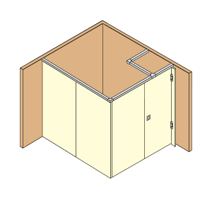 Stackable Parition Door System 40kg | 獨立空間隔斷門 40kg